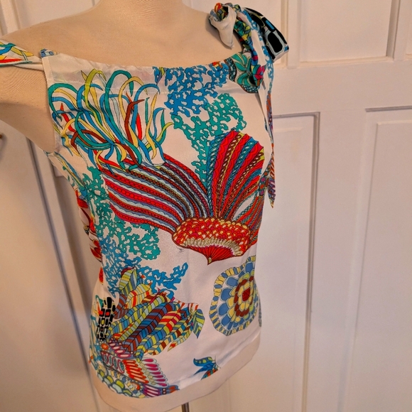 Banana Republic Silk Trina Turk collection size small - Picture 3 of 7